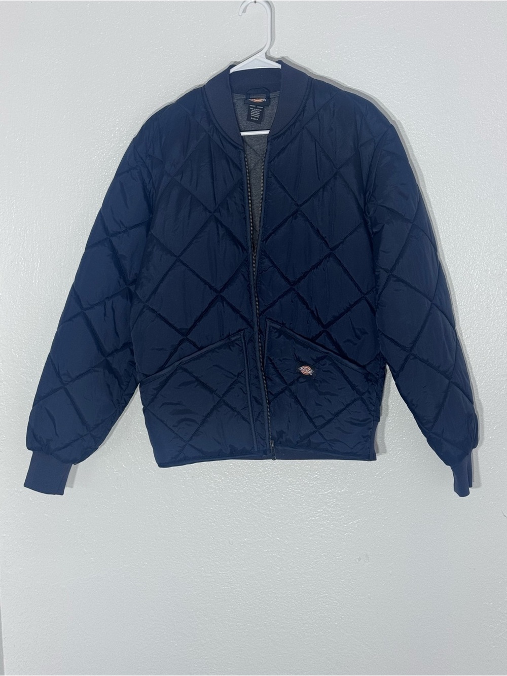 Dickies Kids Navy Quilted Puffer Jacket